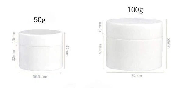 50g /100g PLA Cosmetic Containers Cream Jar