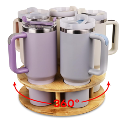 Rotačný organizátor fľaše s držiakom Stanley Cup Držiteľ